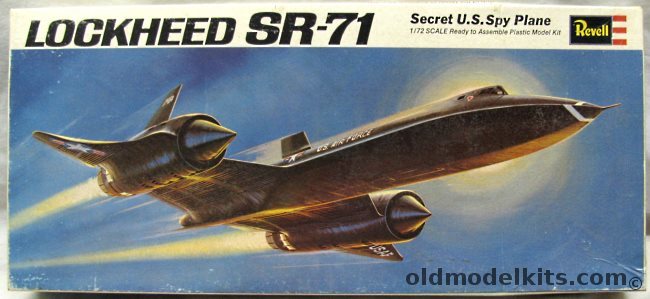Revell 1/72 Lockheed SR-71 Spy Plane 'Blackbird', H212-200 plastic model kit